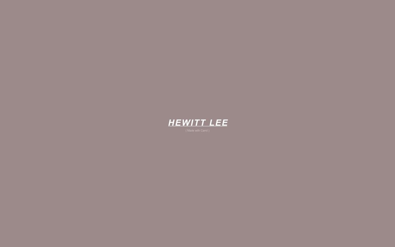 Carrd profile picture for @hewitt